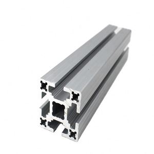 โปรไฟล์อะลูมิเนียมอัดขึ้นรูป ZHENGHE กวางตุ้ง 6063 T5 แบบ T-slot ซีรีส์ 4040/4080 สำหรับประกอบโครงสร้าง - Product Image 2