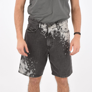 Shorts pour hommes tendance de haute qualité, effet délavé, en vente. Qualité supérieure, nouveau design, 100% coton, shorts effet délavé. - Product Image 1