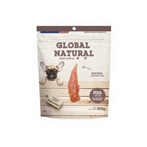 OEM/ODM 鸡肉和鸭肉味高蛋白宠物零食，用于清洁牙齿、磨牙棒和营养膏袋装 - Product Image 1