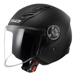 Casco Jet Ls2 Airflow II Nero Taglia M, Casco Moto in Termoplastica - Product Image 1