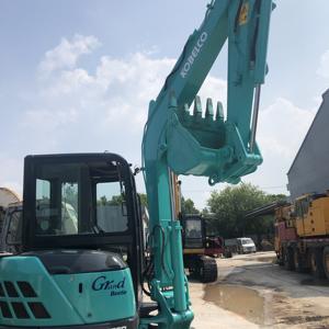 Excavadora Usada de Bajo Consumo KOBELCO SK35 Mini de 3.5 Toneladas, Excavadora Hidráulica de Orugas de Segunda Mano, Modelo Popular en Existencia - Product Image 3