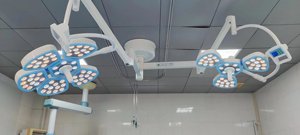 Lampu bedah tanpa bayangan <span class=keywords><strong>LED</strong></span> kelopak kualitas tinggi pasokan daya hewan lampu ruang operasi untuk klinik rumah sakit elektrik - Product Image 6