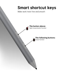ปากกาสไตลัสสำหรับแท็บเล็ต ระดับมืออาชีพ <span class=keywords><strong>2</strong></span> ระดับ  เขียนลื่น ไม่มีดีเลย์ ป้องกันการสัมผัสจากฝ่ามือ  ยึดติดแม่เหล็ก  ใช้งานได้นาน 16 ชั่วโมง - Product Image 6