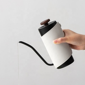 Diguo 2022 nouveau 550ml grande capacité en acier inoxydable chevalier sacré verser sur café goutte à goutte bouilloire à col de cygne - Product Image 2