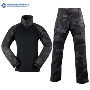 Traje de entrenamiento táctico Gen3 Frog Black <span class=keywords><strong>Python</strong></span> Design Material de algodón y poliéster Servicio OEM disponible - Product Image 2