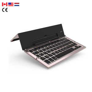Fast Delivery Portable Slim Wireless Teclado Portatil Plegable Tablet bluetooth <strong>Keyboard</strong> Folding <strong>Keyboard</strong> - Product Image 1