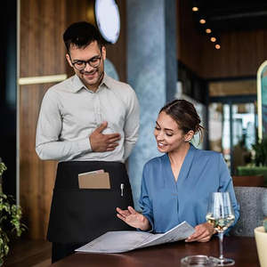 Рекламные фартуки для официантки с логотипом на заказ - Product Image 3