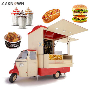 Camión de Comida Estándar Europeo, Cocina Móvil, Triciclo con Horno para Pizza, Café, Helados, Hot Dogs, Kiosco de Aperitivos, Carrito de Comida en Venta - Product Image 2