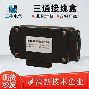<b>Electric</b> Heat Tracing Tee Junction <b>Box</b> 3 Ports 220V/380V 25/40A IP54 Explosion Proof <b>Waterproof</b> FSH-40 - Product Image 4