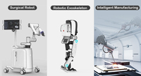 Motor Servo Modular Robótico Armónico con Estructura Hueca, Motor de CC sin Escobillas de 48v para Humanoides con IA