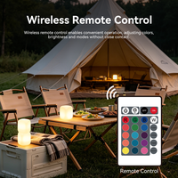 Lampe de table moderne personnalisée avec écran LED carré, idéale pour la publicité marketing et l'ambiance de restaurant