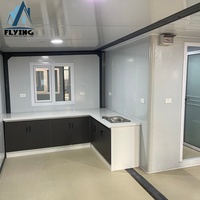 Casa Contenedor Plegable de Acero Prefabricada, Modular, de Lujo, Expandible de 20 pies a 40 pies, para Vivienda al Aire Libre e Instalación Rápida