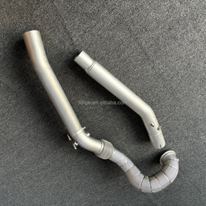 Tuyau de descente en acier inoxydable 304 d'échappement de sortie d'usine pour VW <span class=keywords><strong>GOLF</strong></span> 8R MK8 R - Product Image 5