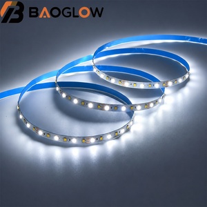 ไฟ LED แบบม้วน OEM ODM CCT สองสี 120LED/เมตร 2835 LED Tape Light 12V 12W/เมตร แผงขนาด 8 มม. ตัดได้ทุกๆ 5 ซม. 3000K+6500K/12000K สำหรับตกแต่งภายในร้านอาหาร - Product Image 2