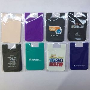 Giveaways Customized Imprinted <b>Econo</b> Silicone Mobile Device Pocket - Product Image 5