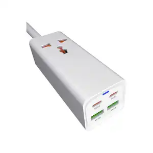 OSWELL Best Seller Desktop Power Outlet AC Socket UK Type Smart Electrical Outlets Power Strip with PD USB travel Plug Socket