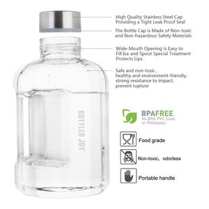 Customized 2500ml BPA FREE Large <strong>Water</strong> <strong>Bottle</strong> With Handles <strong>Big</strong> <strong>Water</strong> <strong>Bottle</strong> <strong>for</strong> t With Time Marker <strong>for</strong> Fitness Workout - Product Image 3