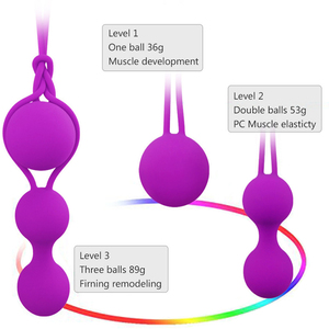 El Mejor Sistema de Ejercicios de Kegel, Ejercicios <span class=keywords><strong>para</strong></span> el Suelo Pélvico, Pesas de Silicona Premium <span class=keywords><strong>para</strong></span> Ejercicios de Kegel, Control con Kit de Entrenamiento <span class=keywords><strong>para</strong></span> Mujeres - Product Image 2