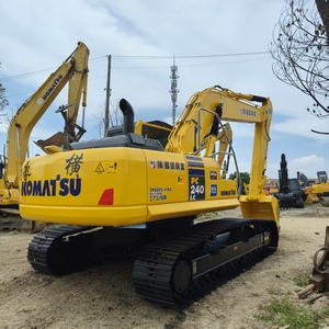 Excavadora usada barata original Komatsu, excavadora japonesa sobre orugas, Komatsu PC 240LC 240 240 220-8 PC200 a la venta - Product Image 5