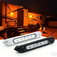 Luz Exterior Impermeable IP68 de 12-24V 8W para Toldo de RV, Porche, Caravana, Autocaravana, Remolque de Viaje, Camioneta, Camión