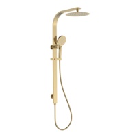 Colonne de douche rectangulaire en laiton chromé pour salle de bain, finition polie, robinets thermostatiques, jets de massage multiples à pluie douce