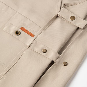 Grembiule da <span class=keywords><strong>cucina</strong></span> in cotone da uomo con Logo personalizzato accessori da <span class=keywords><strong>cucina</strong></span> personalizzati <span class=keywords><strong>per</strong></span> il ristorante Bar uniforme da cameriere - Product Image 4