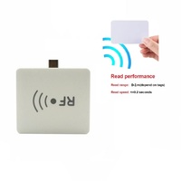 860-960Mhz portátil de mano UHF RFID Android OTG lector USB RFID lector UHF rango 1M interfaz tipo C con APK y SDK