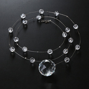 Guirlande de perles en <span class=keywords><strong>cristal</strong></span> de <span class=keywords><strong>verre</strong></span> O-X400 en gros, 1 m, pour plafond de mariage, suspension en <span class=keywords><strong>cristal</strong></span>, rideau de perles de <span class=keywords><strong>cristal</strong></span> de luxe pour arche de mariage - Product Image 3