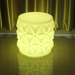 Tables et chaises LED rechargeables 40*40*40cm pour fêtes en plein air, articles lumineux pour festivals, chaises de café LED - Product Image 4