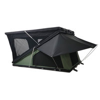 2025 NEU 3-4 Personen 4x4 Camping Aluminium Hartschalen-Dachzelt in Z-Form Dreieckiges Klappzelt Hartschalen-Dachzelt