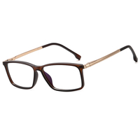 MS 95922 Lunettes de vue personnalisées avec logo pour hommes, montures optiques anti-lumière bleue, montures de lunettes en stock pour hommes