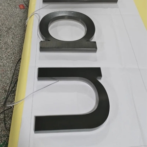 Custom <strong>3D</strong> Outdoor <strong>Wall</strong> Mounted LED Illuminated Logo Sign Acrylic Letter <strong>Lighting</strong> up for Business Office Shop Application - Product Image 4