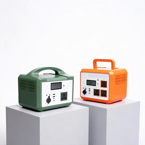 Système d'alimentation de secours LiFePO4 avec MPPT et onduleur à onde sinusoïdale pure pour le camping en extérieur, la recharge solaire de voitures et l'utilisation avec panneaux solaires - Product Image 1