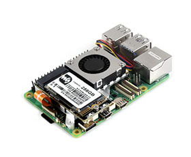 Waveshare PCIe NAAR M.<span class=keywords><strong>2</strong></span> Board E -SKU-28013, PCIe naar M.<span class=keywords><strong>2</strong></span> adapterkaart (E) voor <span class=keywords><strong>Raspberry</strong></span> <span class=keywords><strong>Pi</strong></span> 5, met koelventilator - Product Image 6