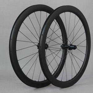 Jeu de roues de vélo de route en carbone chinois CX Offset Disc Cycling Fiber Clincher 700C - Product Image 1