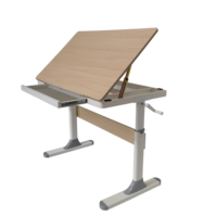 Table d'ordinateur spacieuse multifonctionnelle pour bureau à domicile et bureau contemporain