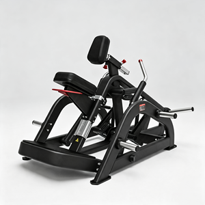 Equipo de Fitness Profesional, Máquina de Remo Doble Lineal para Gimnasio, Musculación de <span class=keywords><strong>Piernas</strong></span>, con Carga de Placas, CE TZ-5104 - Product Image 1