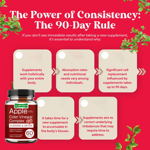 OEM di alta qualità gestione del peso vegano aceto di sidro di mele capsule complesse bruciagrassi favoriscono la digestione - Product Image 2