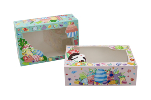 Boîtes à biscuits en forme d'œuf <span class=keywords><strong>de</strong></span> lapin sur le thème <span class=keywords><strong>de</strong></span> Pâques avec fenêtre, boîtes à beignets pour pâtisserie, fournitures pour fête <span class=keywords><strong>de</strong></span> Pâques, boîtes cadeaux pour enfants - Product Image 3