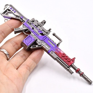 Porte-clés modèle pistolets populaires des <span class=keywords><strong>jeux</strong></span> de légendes APEXs 16cm mode pistolets jouet porte-clés artisanat en métal pour sac ou décoration de clé en Stock - Product Image 3