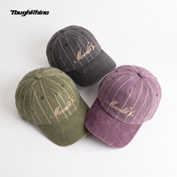 Chapeau de papa ajustable en coton Vintage unisexe en gros casquette de baseball vierge casquettes de sport en détresse teintes