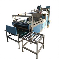 Machine à fabriquer des boîtes en carton pour fruits / Machine semi-automatique de pliage et de collage de boîtes en carton ondulé
