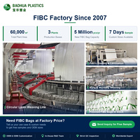 Sac FIBC conducteur de type C marqué ONU, 1000 kg, sac jumbo de stockage en vrac, connectable à la terre, UN2213, pour poudre de paraformaldéhyde, usage intensif