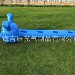 Bateau Caterpillar gonflable pour enfants, équipement de jeu en plein air, jouet unisexe pour 5-7 ans - Product Image 4