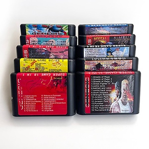 PAL NTSC Console 5 in 1 32 in 1 16 in 1 15 in 1 25 in 1 35 in 1 67 In1 Multi Cartridge <b>Game</b> for Mega Drive - Product Image 1