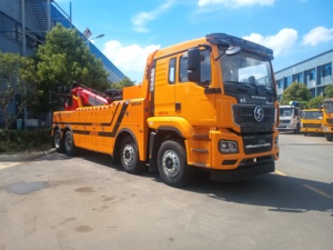 Nouveau camion de <span class=keywords><strong>remorquage</strong></span> professionnel intégré de type dépanneuse, diesel, manuel, fabriqué en Chine, robuste, 20 tonnes, 25 tonnes, 30 tonnes - Product Image 2