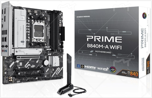 ASU PRIME B840M-A WIFIマザーボード用<span class=keywords><strong>AMD</strong></span> B840 AM5 <span class=keywords><strong>DDR5</strong></span> 7600 2xDP用3x M2 USB3.2 WiFi 6E AURA RGB 2.5Gbit LAN MATX 5X - Product Image 5