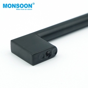 Poignée de porte de placard de cuisine en aluminium massif, bouton de meuble, poignée carrée en T pour armoire et commode, idéale pour villa - Product Image 6