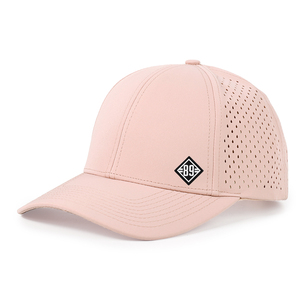 6 Bảng điều chỉnh nhanh chóng làm khô lỗ khoan Laser phong cách Châu Âu và mỹ nóng bán xe tải thoáng khí lưới Mũ bóng chày - Product Image 5