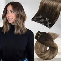 Grossiste de mèches de cheveux humains vietnamiens ondulés, vierges Remy, couleur naturelle, double trame, extensions à tisser